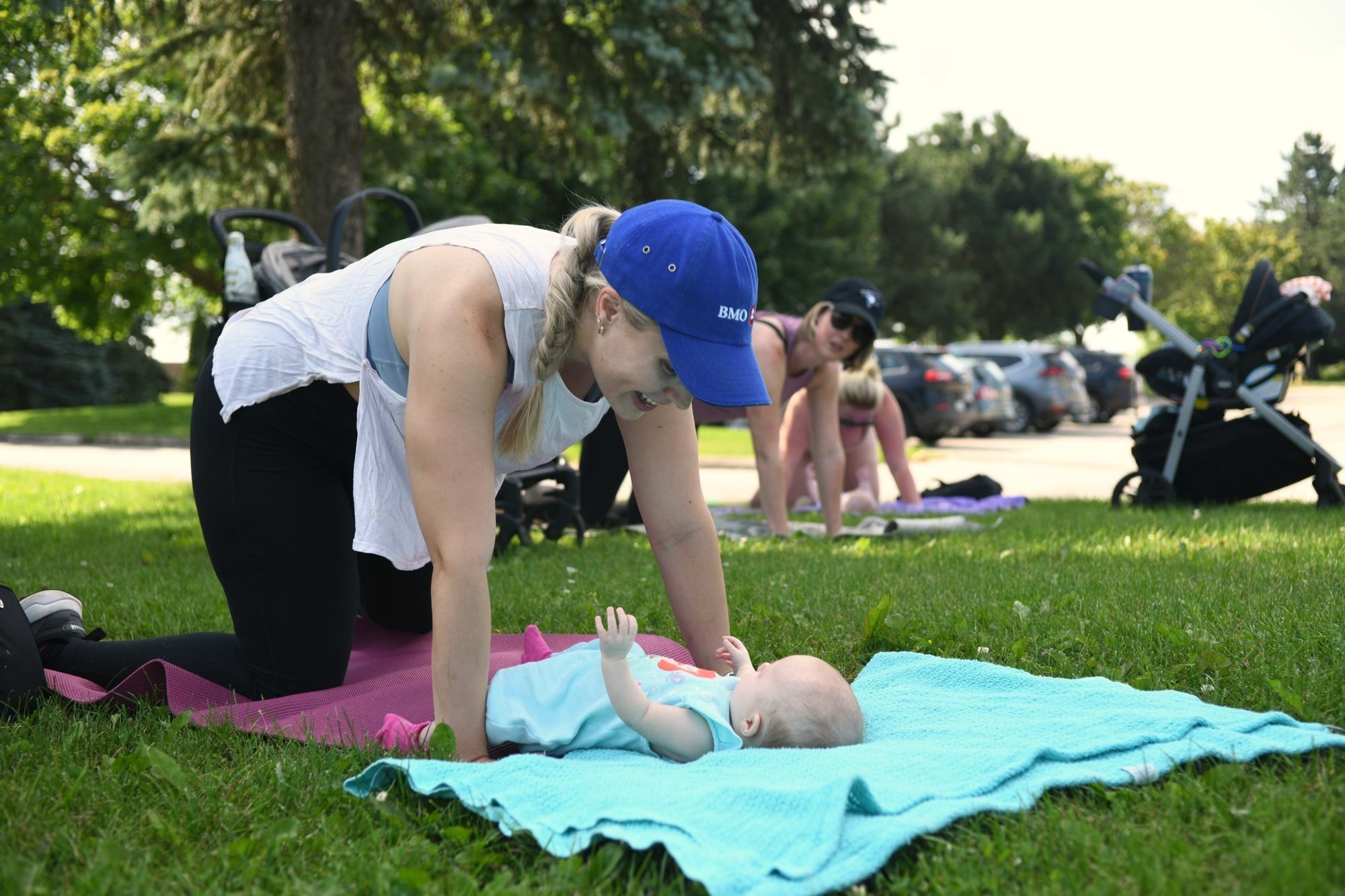 These classes for mothers  go well beyond fitness