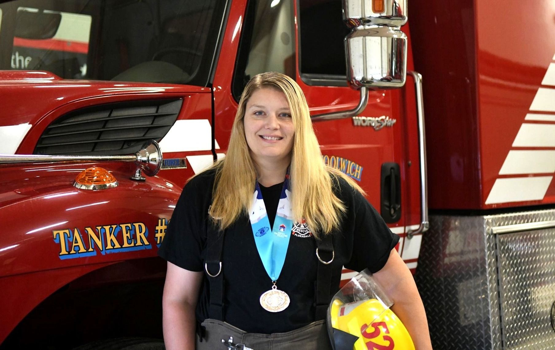 Floradale firefighter claims gold medal at competition