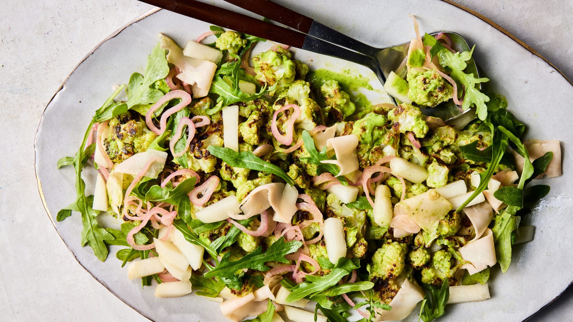 Hearty brassica is the ideal base for a festive, make-ahead salad