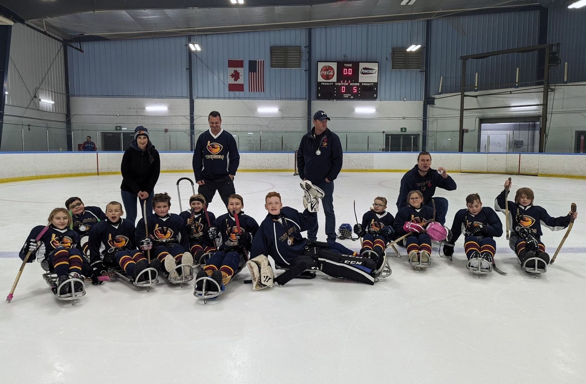 Strong start to the sledge hockey season for Woolwich Thrashers