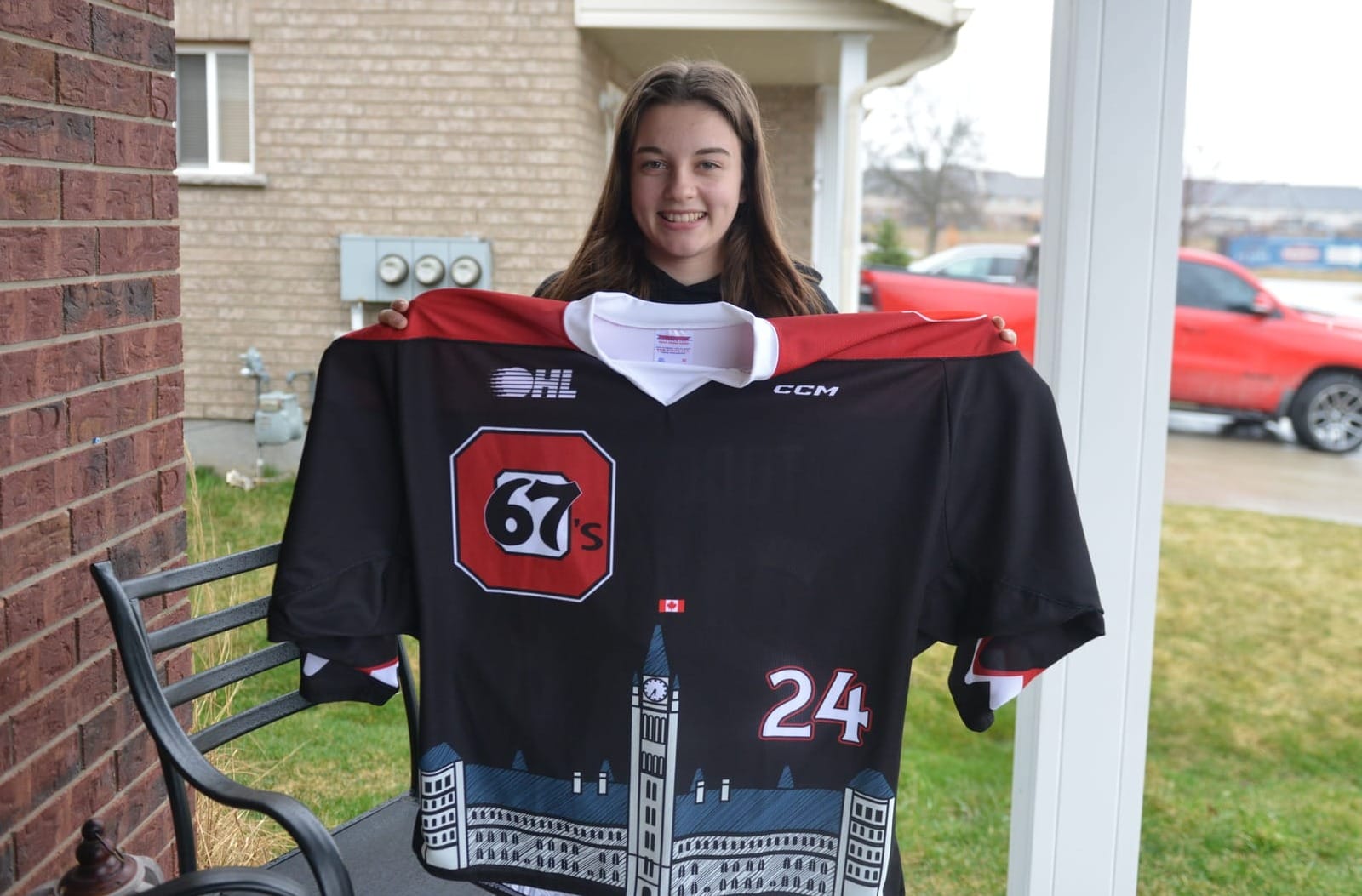 Elmira student creates winning design for 67s in CHL jersey contest