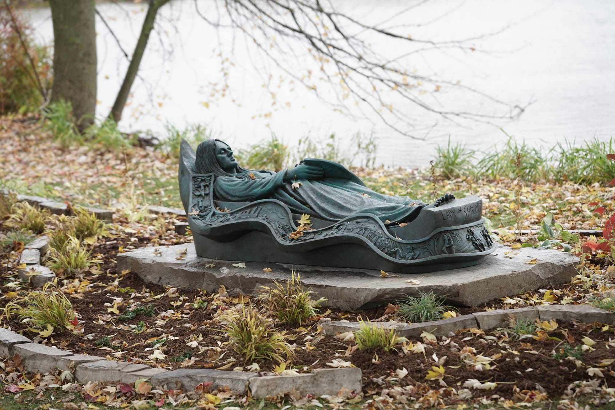 Artist pleased with sculpture’s setting