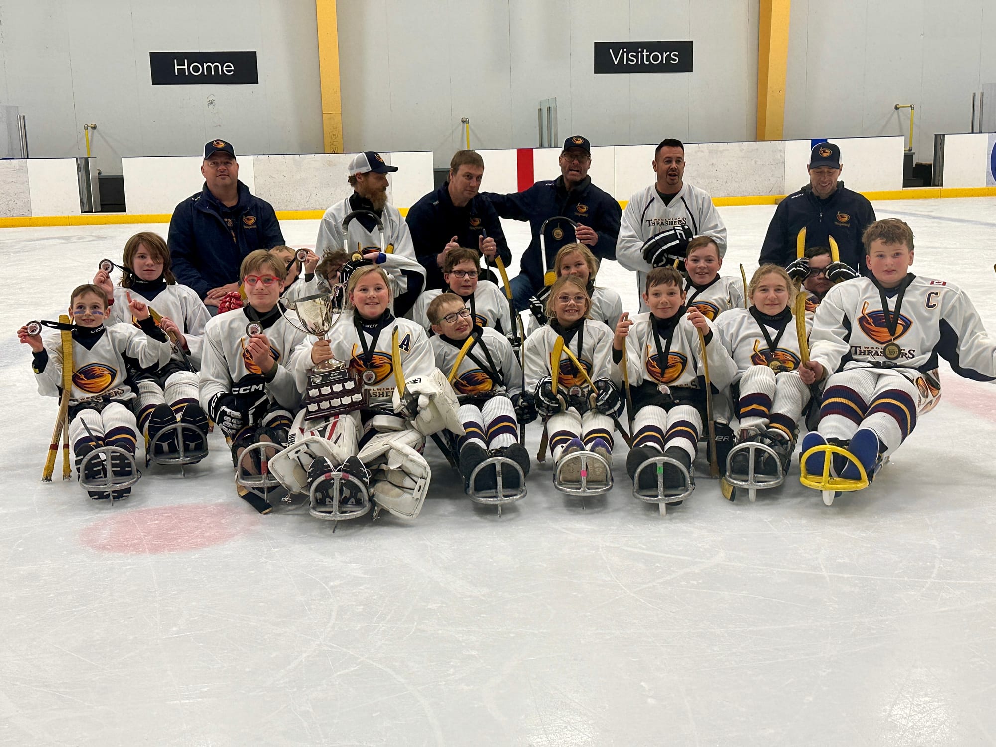 Woolwich Thrashers squads claim gold and bronze at Mississauga tournament
