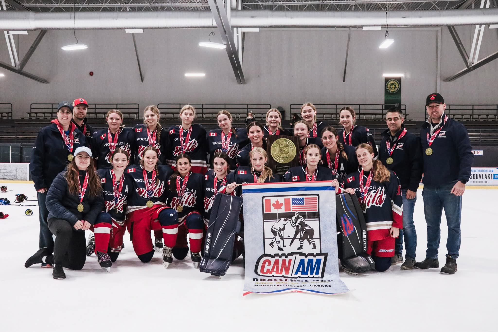 Woolwich Wild U18 team captures gold at Montréal tourney