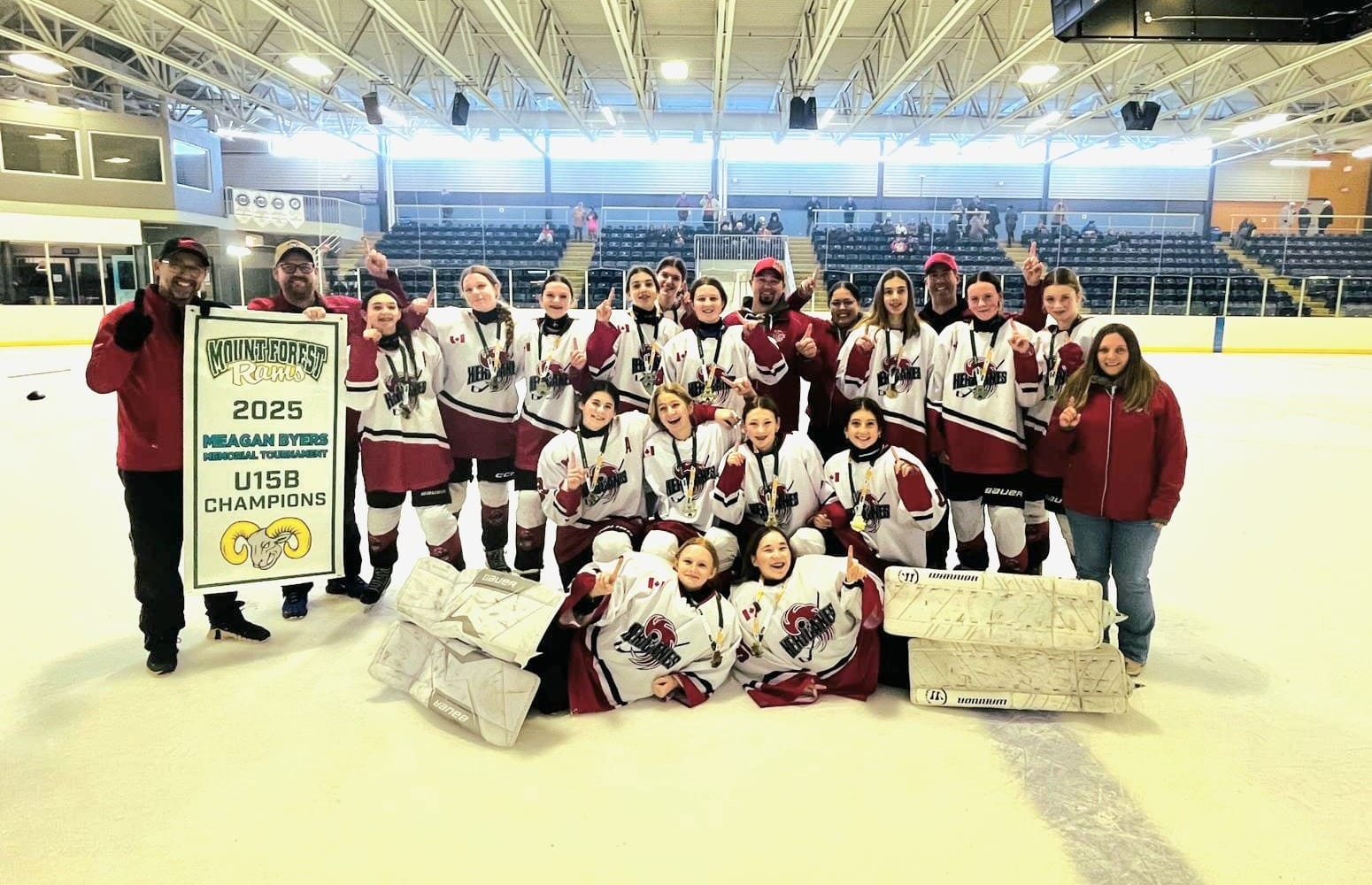 Hericanes U15 squad captures gold in Mount Forest