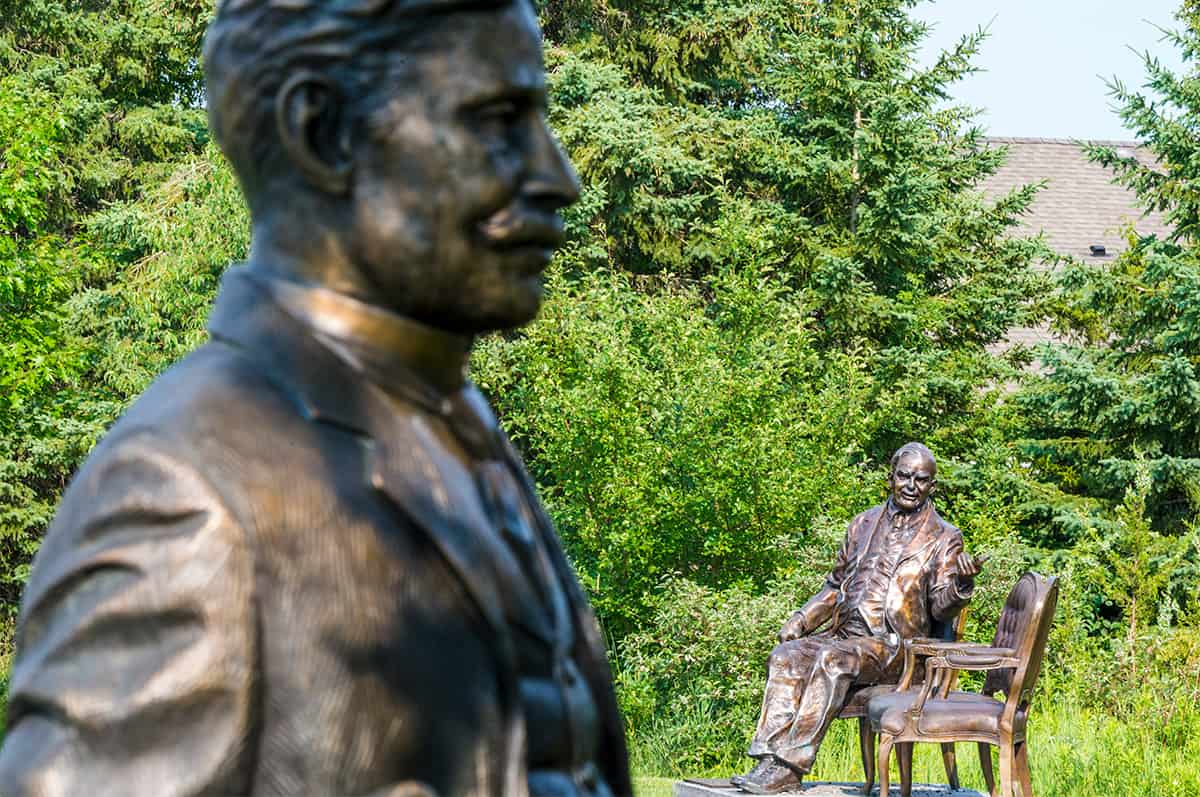 Wilmot scraps plan for path line with statues of past PMs