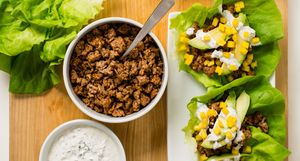 Add spiced pork lettuce wraps to your weekly dinner rotation