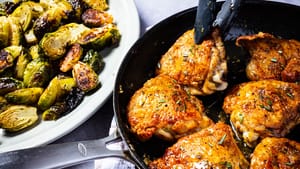 Cooking up chicken thighs? Take this dish to the next level with a scrumptious sauce