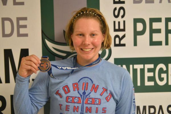 Tennis medal caps a good  year for young athlete, EDSS