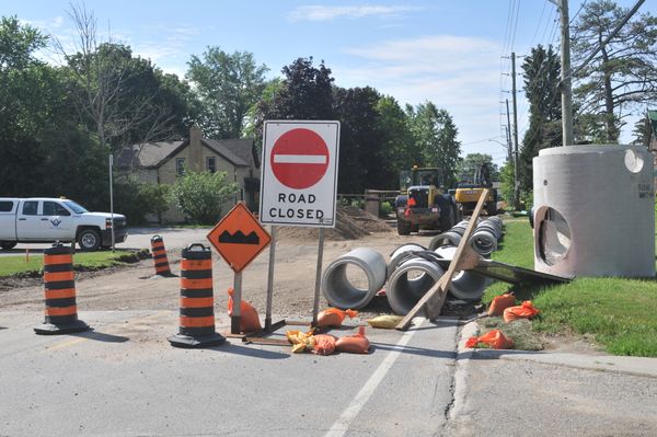 Construction season now in full swing in the townships