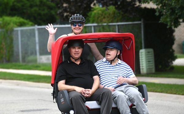 A ‘bicycle’ built for two ... or more