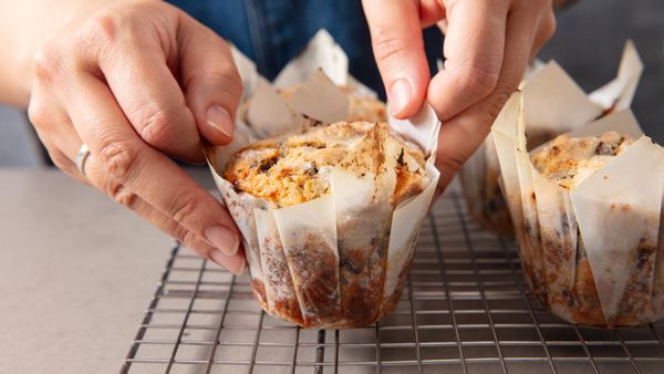 No one will believe you made these rich, buttery, muffins at home