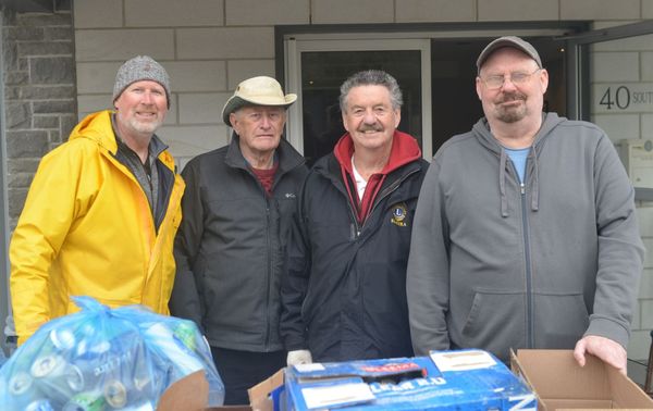 Elmira Lions Club bottle drive