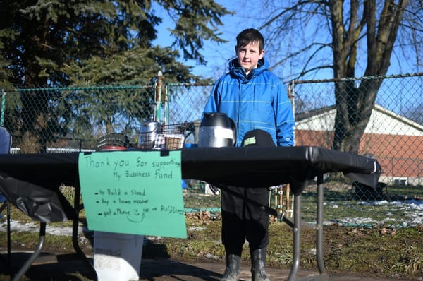 Mini-mogul making a sweet splash in Elmira