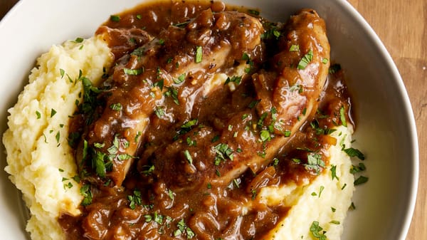Taste of Irish pub fare with bangers and mash on Paddy’s Day
