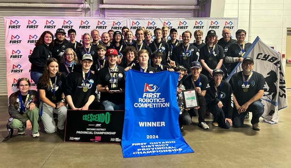 Woodland robotics team wins at provincial tournament; EDSS team off to Houston