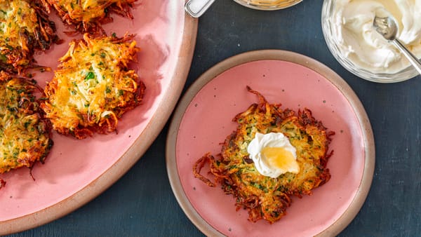 Try our take on latkes for Passover