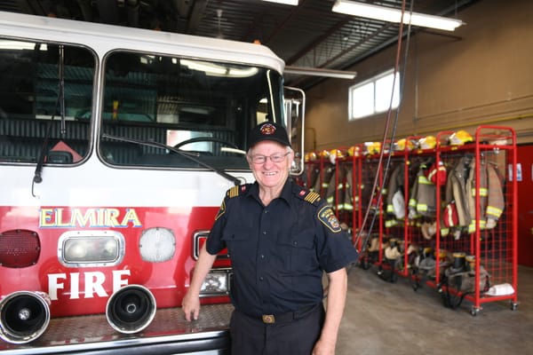 For him, firefighting had much to do with family