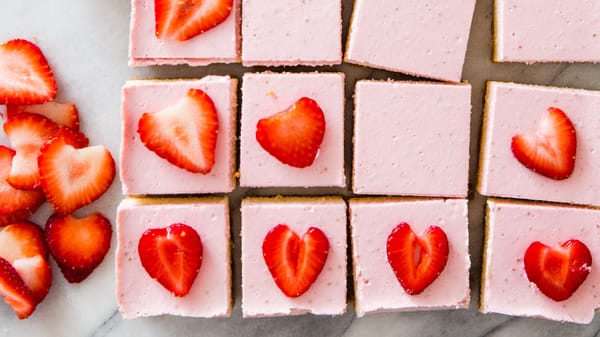This springtime dessert actually tastes like strawberries