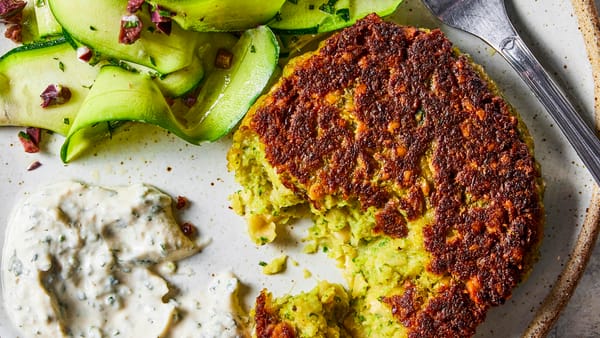 Versatile chickpeas are your ticket to an array of satisfying meals, including these cakes