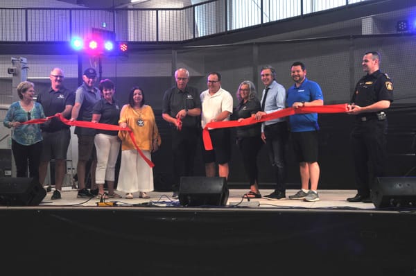 Opening event for the new Township of Wellesley Recreation Complex