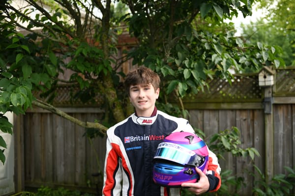 When it  comes to going fast, he’s definitely a natural