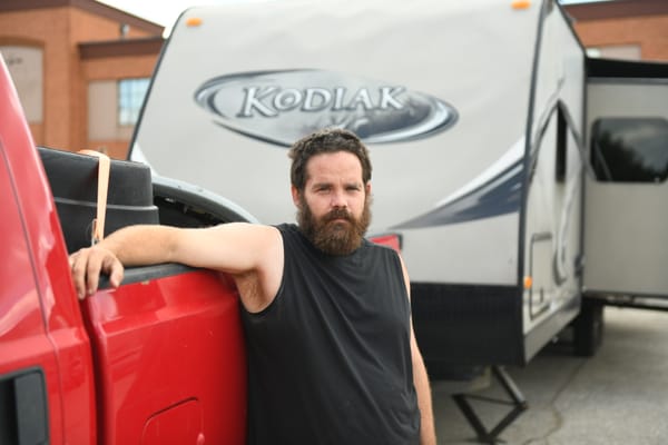 Family living in trailer heartened by public response to their plight