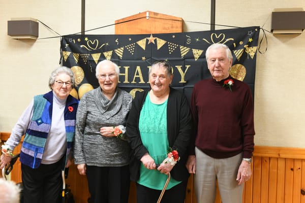 Woolwich Seniors Association fetes 90th birthdays of four members