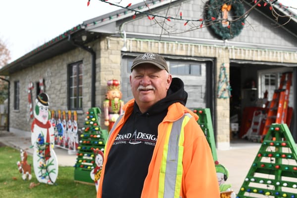 Lighting it up a Christmas tradition