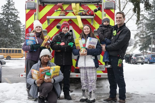 Conestogo PS students get creative with food drive