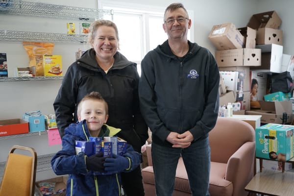 Wellesley Food Cupboard is very much a community effort