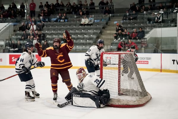 The first game of the 2025 U Sports Women’s Hockey Championship
