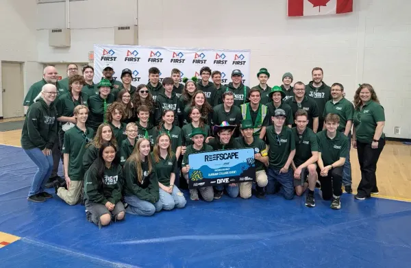 EDSS robotics team finishes fourth at first competition of the year