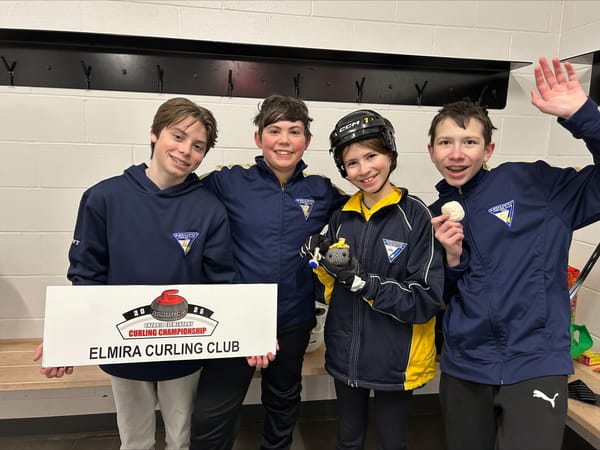 Young Elmira curlers are golden at Palmerston tournament