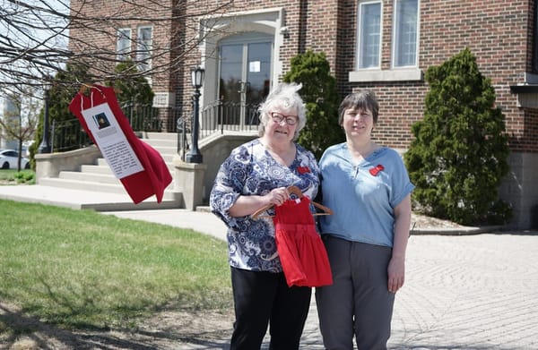 Wilmot Ecumenical Working Group honours Red Dress Day