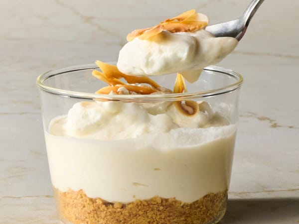 I’m not sharing a single bite of this creamy coconut mousse
