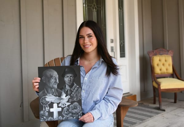 Local students recognized by Legion for works celebrating Remembrance Day