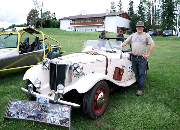 All revved up for a very personal reason