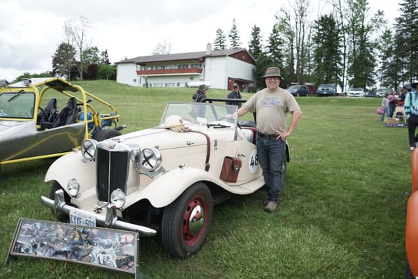 All revved up for a very personal reason