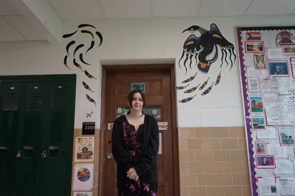 EDSS mural’s very much an Indigenous effort