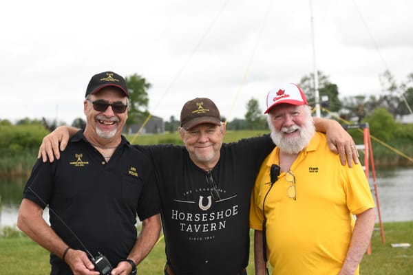 Hamming it up at annual field day