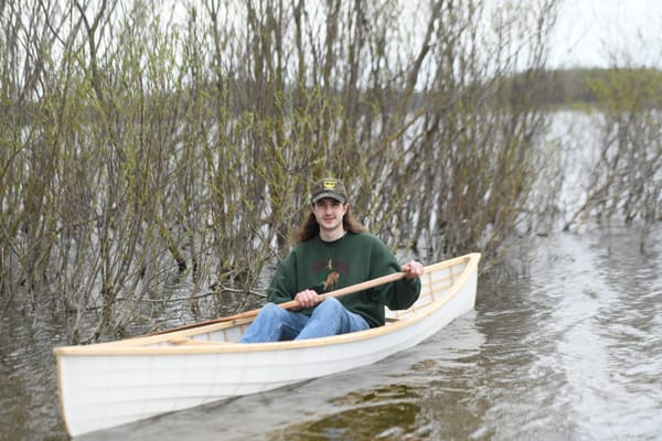 Homemade canoe project turns out to be a real learning experience