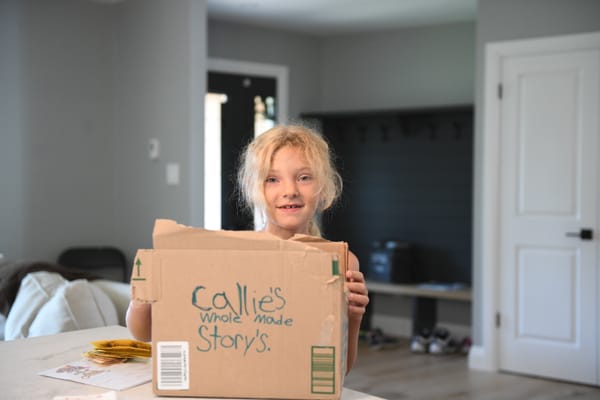 One big summer project for young writer