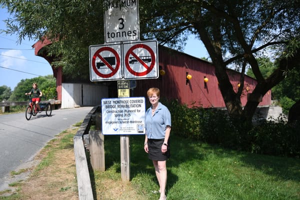 Residents wary as region begins restoration of covered bridge