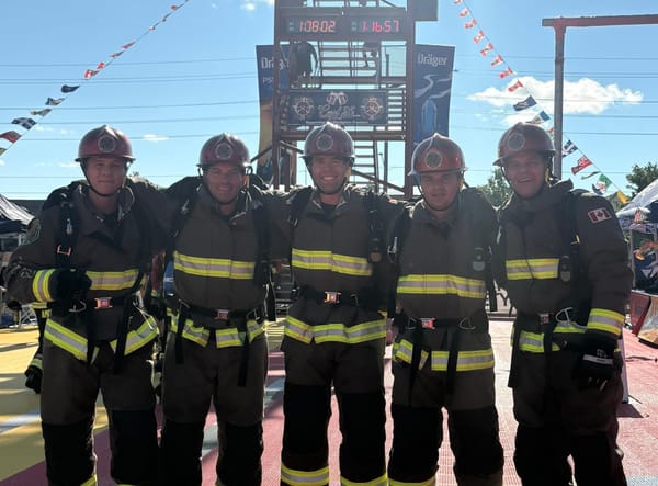 Wellesley firefighters warm up to the competition at FireFit Championships