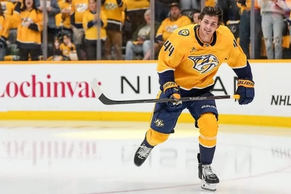 Plenty of family on hand as Brady Martin makes NHL debut