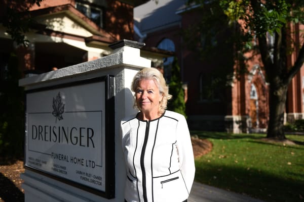 Elmira’s Grace Maher honoured by funeral industry