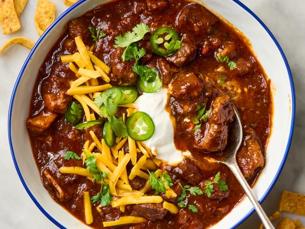 I make brisket chilli every fall just for the leftovers