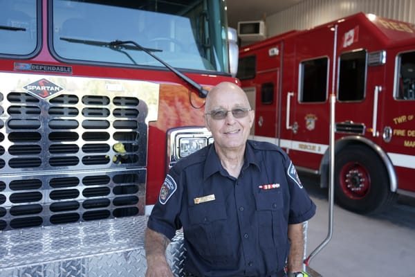 Maryhill firefighter heads into retirement after 45 years
