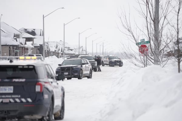 Big police response for “barricaded person”